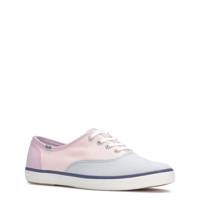 Women's Champion Canvas Colorblock Sneaker PINK/BLUE/LILAC view
