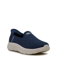 Women's Hands Free Slip-Ins Go Walk-Yael Wide Sneaker NAVY view