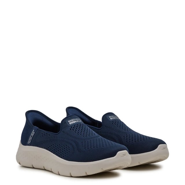 Skechers Women's Hands Free Slip-Ins Go Walk-Yael Wide Sneaker