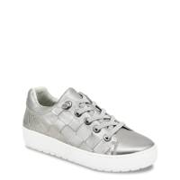 Women's Chloe Sneaker GUNMETAL LEATHER view