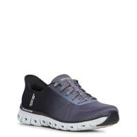 Women's Hands Free Slip-ins Glide-Step Excite Sneaker BLACK/CHARCOAL view