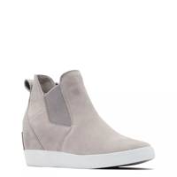 Women's Out N About Wedge Sneaker Boot CHROME GREY SUEDE view