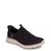 Women's Hands Free Slip-Ins Virtue Glow Sneaker Black/Rose Gold view