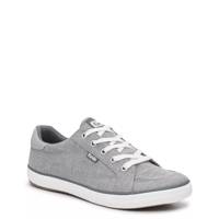 Women's Center III Leather Wide Width Sneaker CHAMBREY GREY view