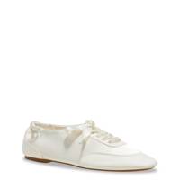 Women's Cristina Satin Sneakerina WHITE view