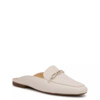 Kayden Mule Satin Pearl view