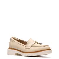 Women's Westlynn Bella Wide Width Loafer CREAM LEATHER WIDE view