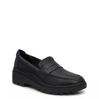 Women's Calla Ease Loafer Black Leather view