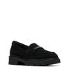 Women's Lauryl Step Loafer BLACK SUEDE view