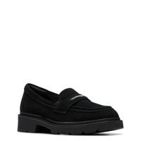 Women's Lauryl Step Loafer BLACK SUEDE view