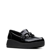 Women's Zylah Top Slip-On Loafer BLACK CRINKLE PATENT SYNTHETIC view