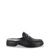 Women's Halny Slip-on Sandal BLACK LEATHER view