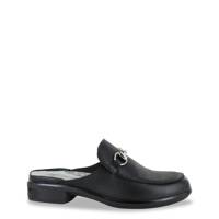 Women's Halny Slip-on Sandal BLACK LEATHER view