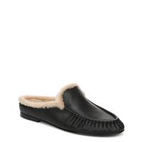 Women's Tevin Shearling Loafer BLACK LEATHER view
