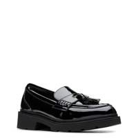 Women's Lauryl Tassel Loafer Black Patent Synthetic view
