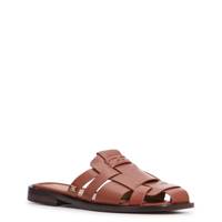 Dina Fisherman Mule SADDLE LEATHER view