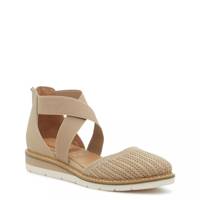 Auben Wedge Sandal BISQUE METALLIC view