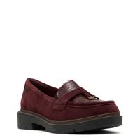 Women's Westlynn Bella Wide Width Loafer BURGUNDY SUEDE view