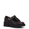 Womens' Trisha T-Strap Loafer Burnished Red view