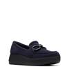 Women's Zylah Top Slip-On Loafer NAVY SUEDE view