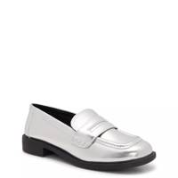 Jaylin Penny Loafer Silver view