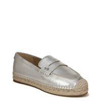 Women's Kai Espadrille Loafer SOFT SILVER LEATHER view