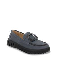 Women's Agatha Slip-on Shoe Dark Grey Suede view