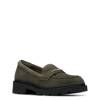 Women's Lauryl Step Loafer GREEN SUEDE view