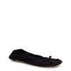 Women’s Stretch Satin Classic Ballerina Slipper BLACK view