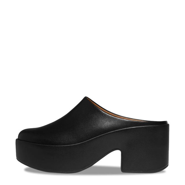 Women's Platfform Heeled Mule
