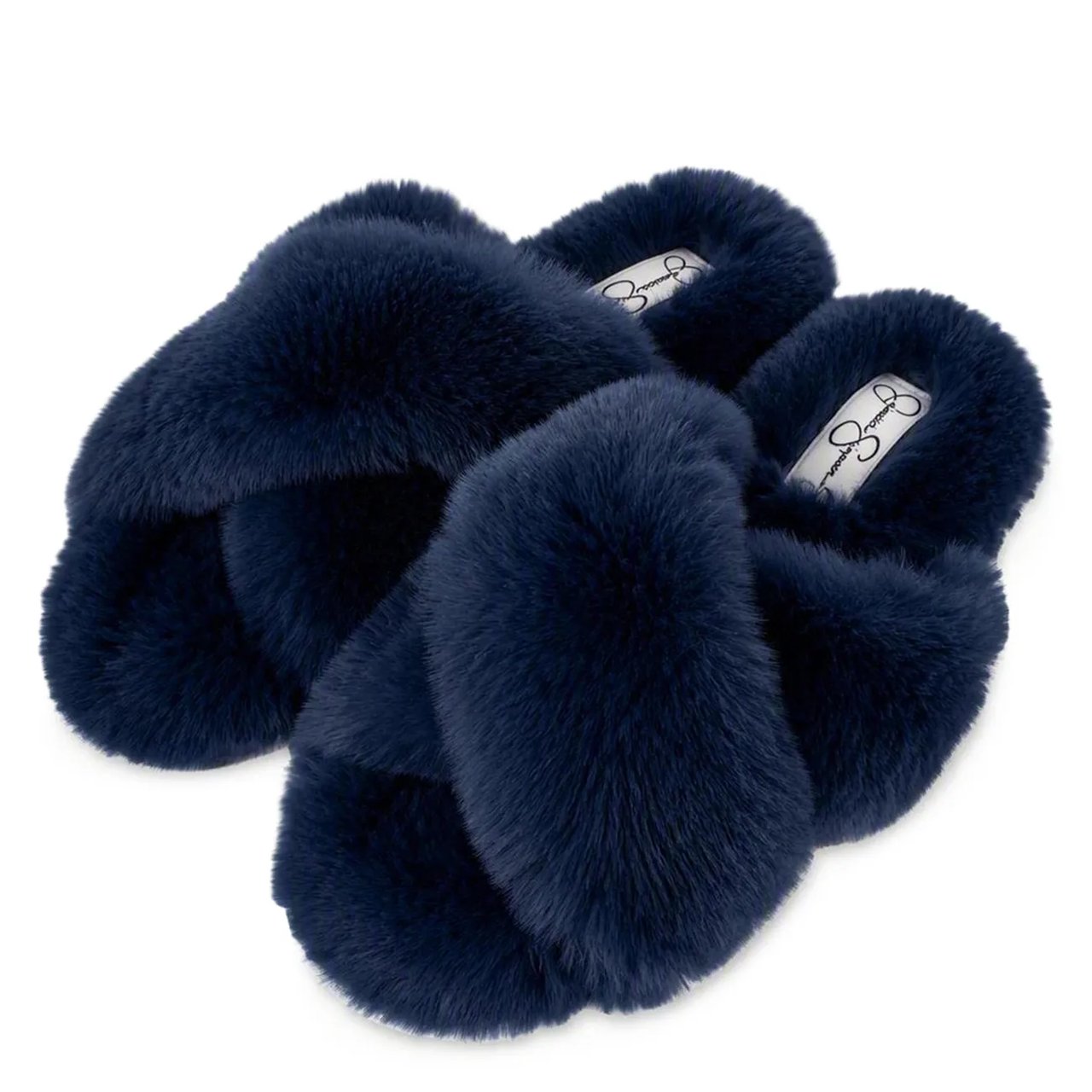 Women's High Plush Slide Slippers