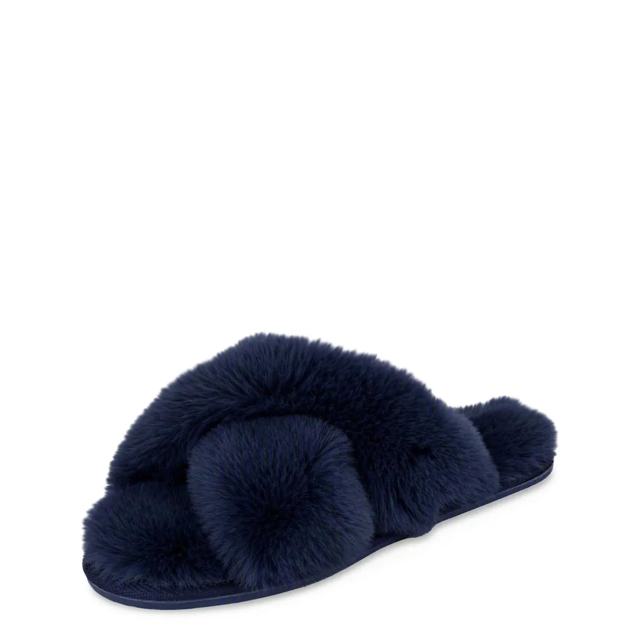Women's High Plush Slide Slippers