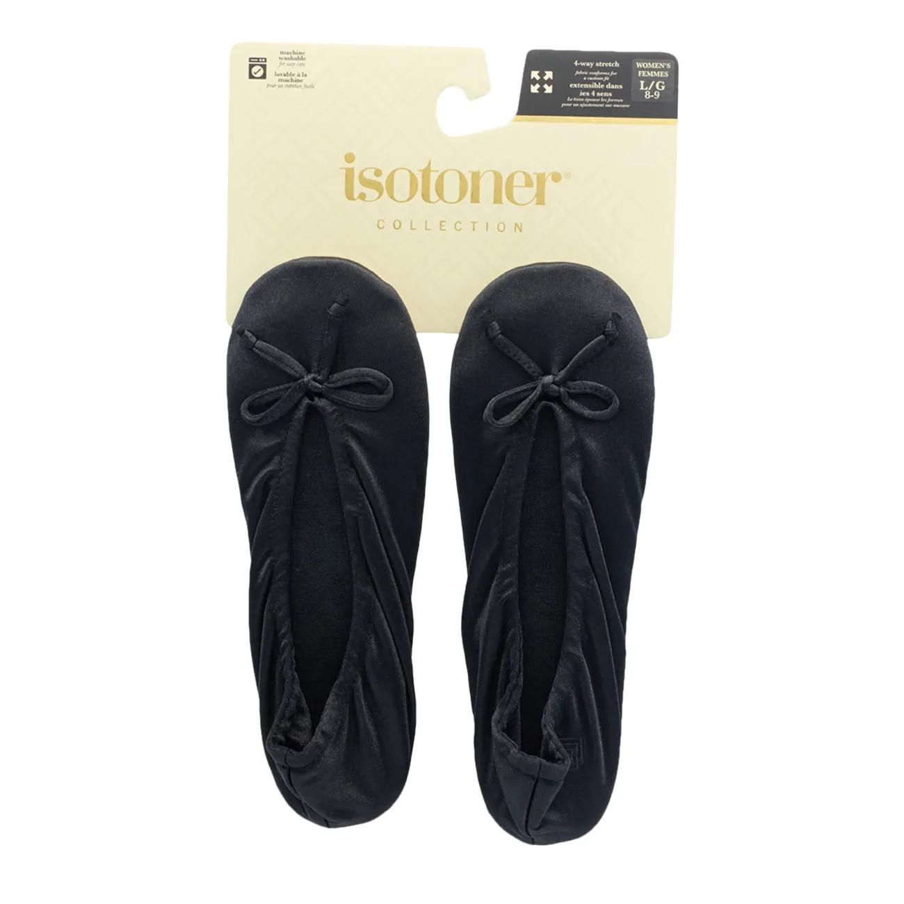 Women's Stretch Satin Classic Ballerina Slipper