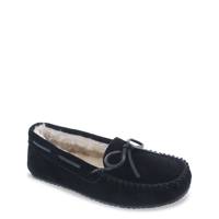 Women's Lynda Trapper Suede Wide BLACK WIDE view