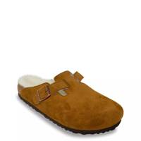 Women's Boston Shearling Clog MINK/NATURAL view
