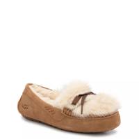 Women's Ansley Shaine Moccasin Slipper Chestnut Suede view