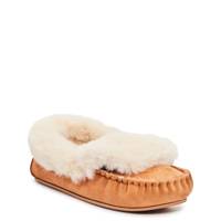 Moccasin Slipper CHESTNUT view