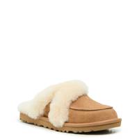 Women's Loria Fur Slide Slipper CHESTNUT view