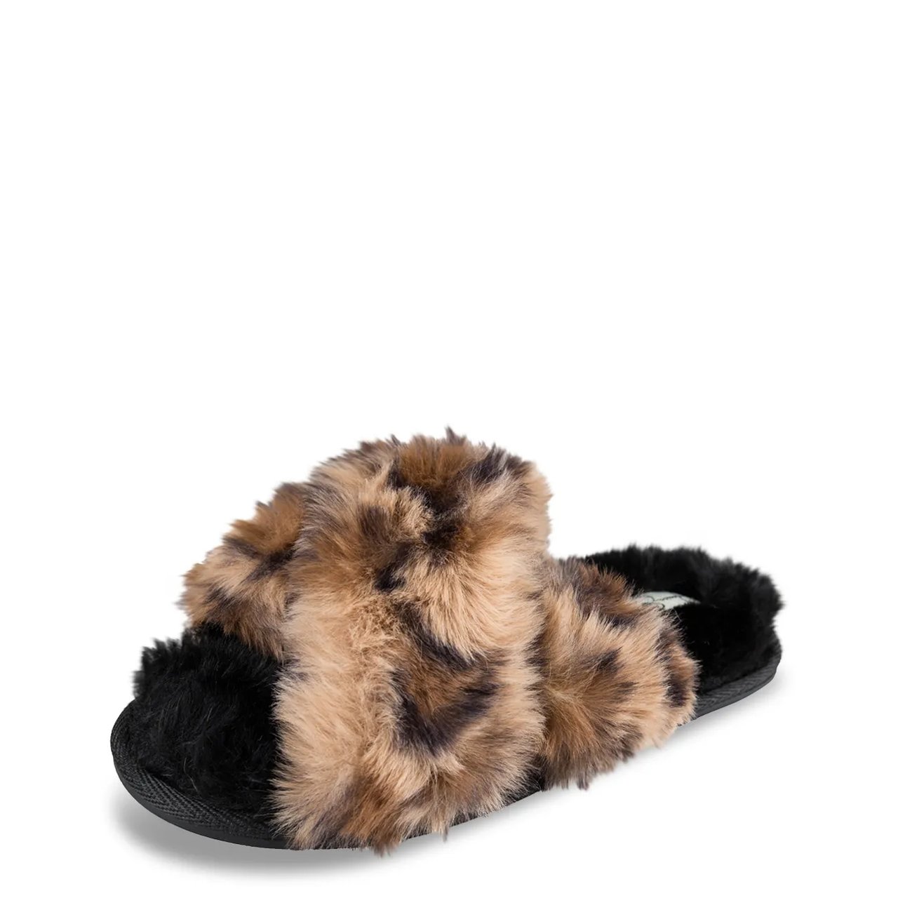 Women's High Plush Slide Slippers