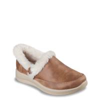 Women's Cozy Escape Hands Free Slip Ins Slippers CHESTNUT view