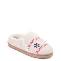 Women's Felt Novelty Clog Slipper OATMEAL view