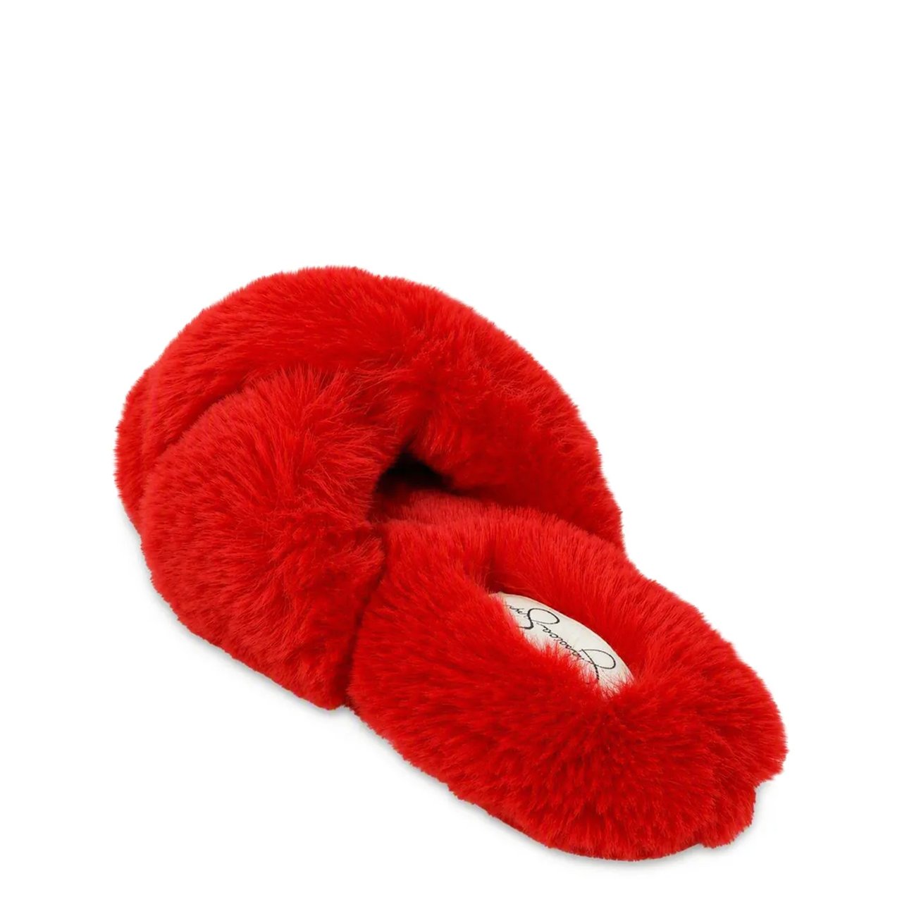 Women's High Plush Slide Slippers