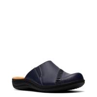 Women's Laurieann Lux Wide Width Mule NAVY LEATHER view