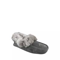 Women's Tipi Moccasin Slipper CHARCOAL view