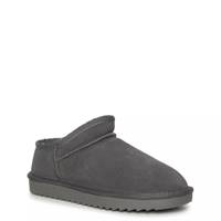 Women's Comfy Indoor Slipper Charcoal Suede view