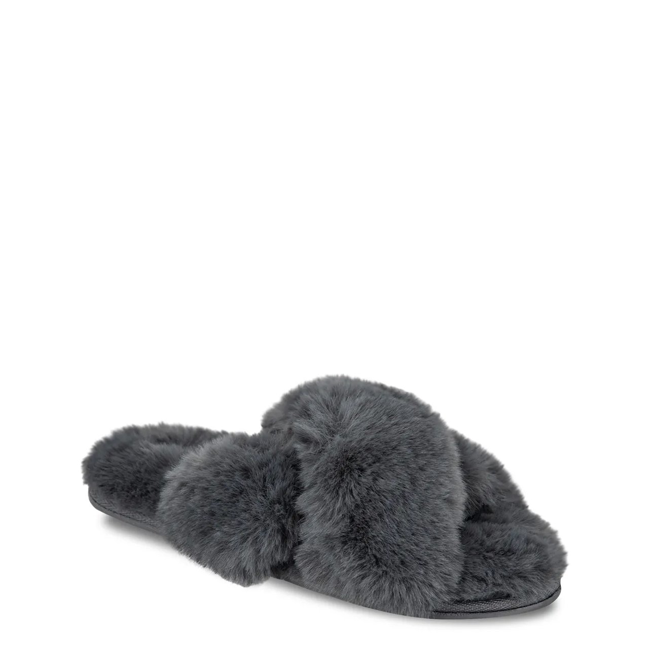 Women's High Plush Slide Slippers