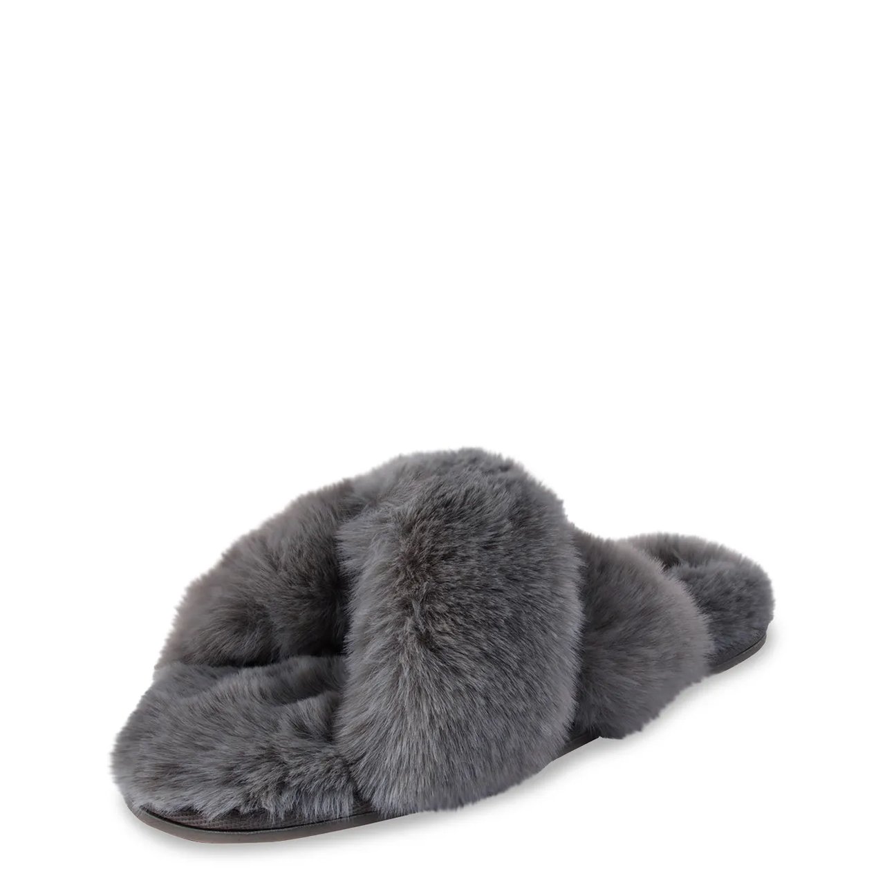 Women's High Plush Slide Slippers