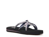Olowahu Striped Flip Flop Blue/Multicolor view