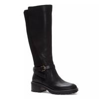 Kestala Riding Knee High Boot Black Leather view