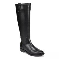 Women's Merina Knee High Riding Boot Black view